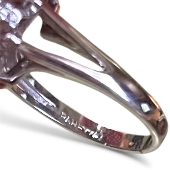 Panetta Sterling Silver Marquise Cut Cluster Ring - Picture 3 of 4